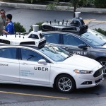 Uber Self Driving Cars Top View